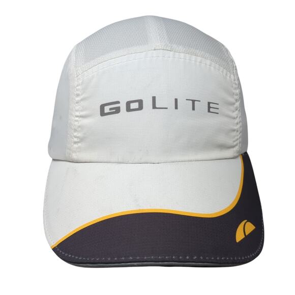 Go Lite Slideback 5 Panel Hat White One Size Adjustable Headsweats - Picture 1 of 9